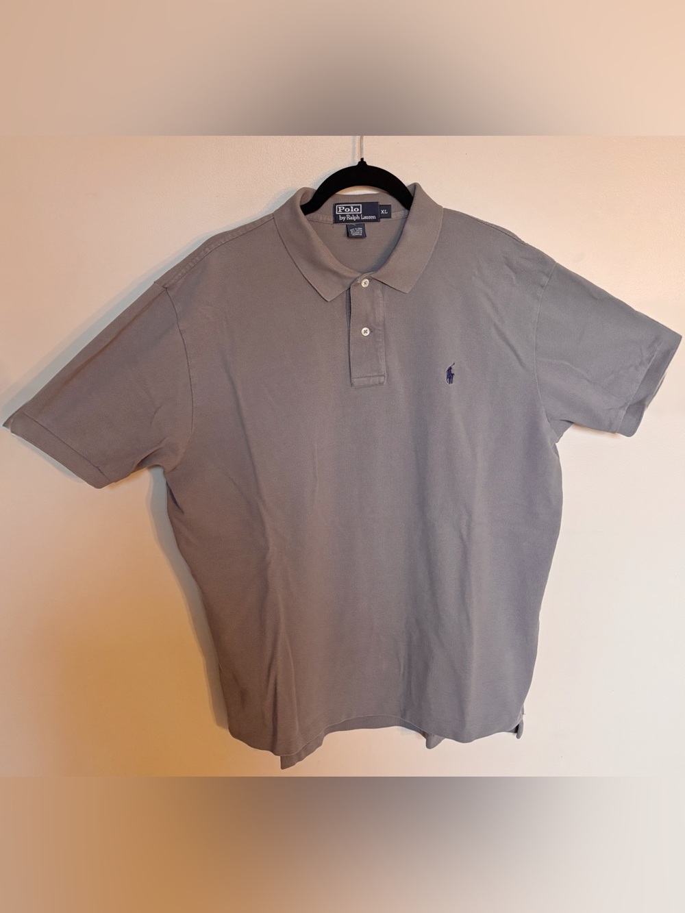 Men’s Polo by Ralph Lauren Polo Shirt in Gray size XL